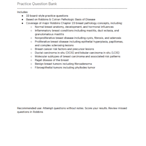 Robbins Chapter 23 Question Bank - The Breast